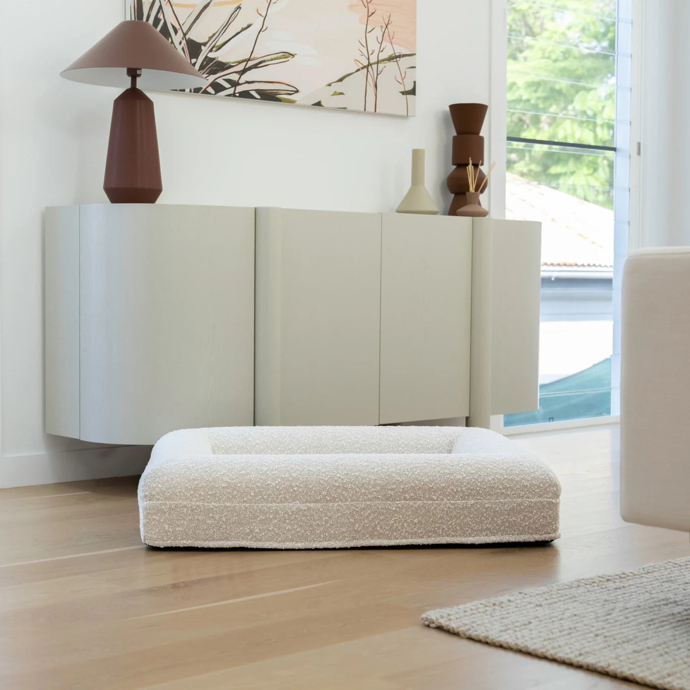Frankies Boucle Bed + Cover