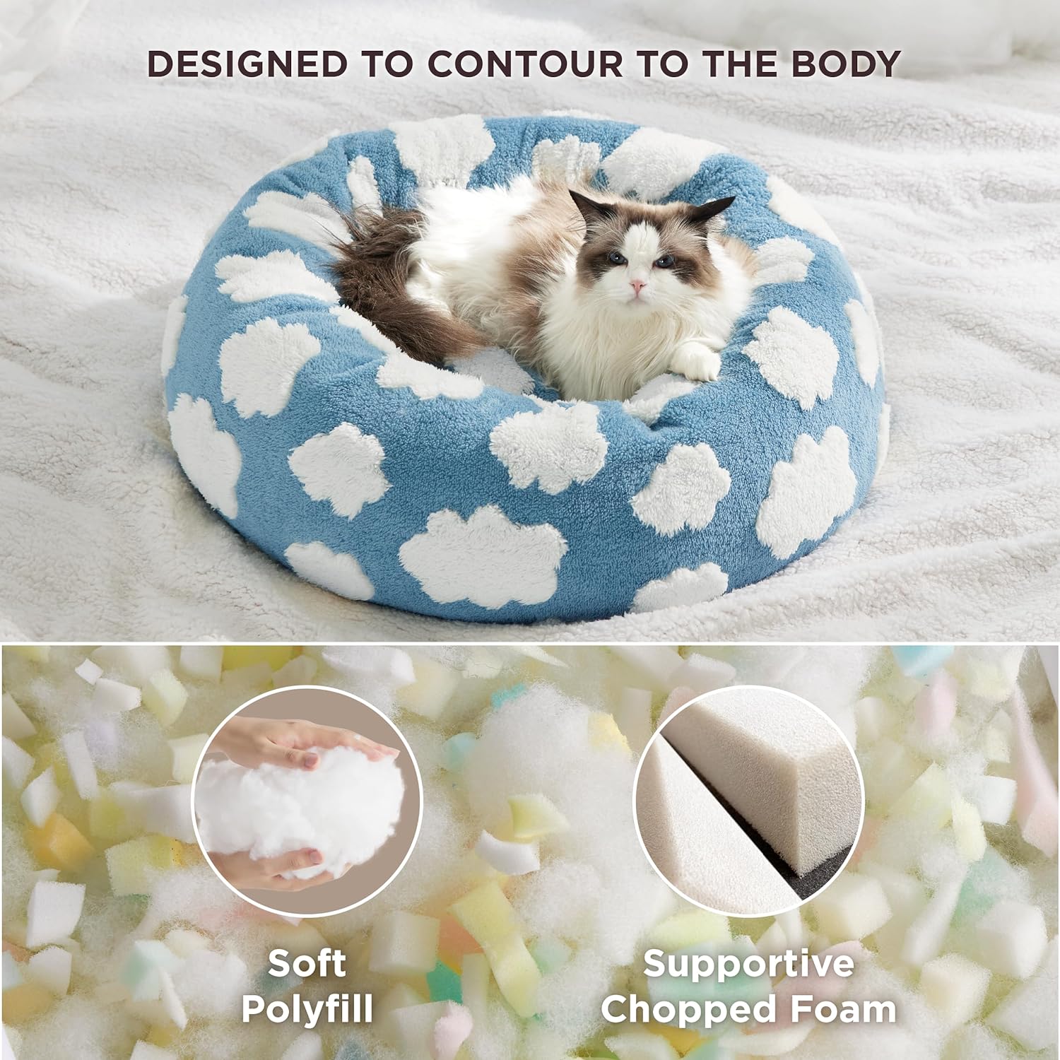 Frankies Donut Calming Bed