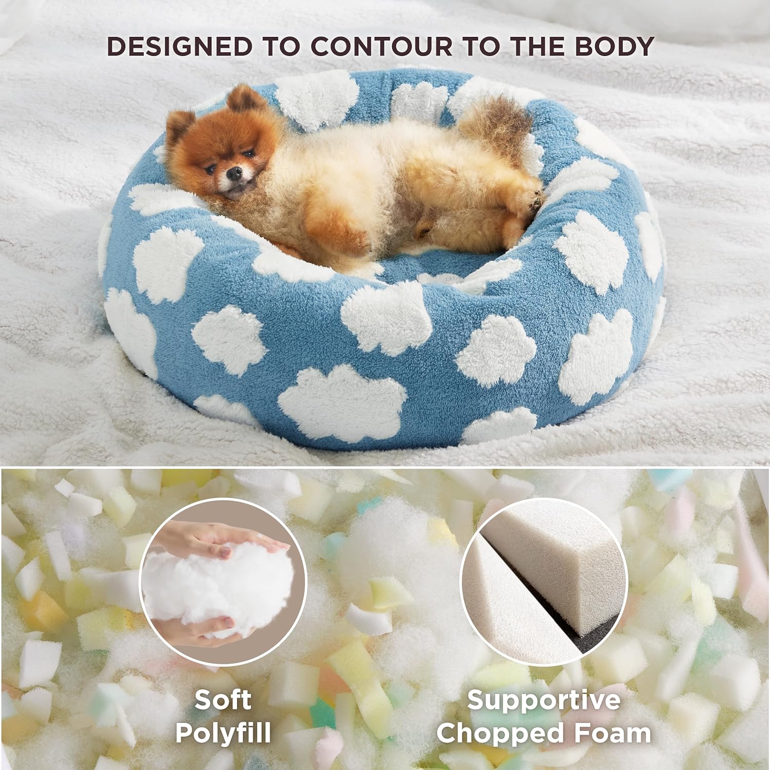 Frankies Donut Calming Bed